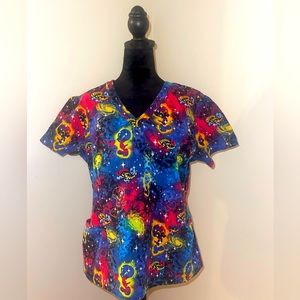 Women’s uniform top 💙💛🩷